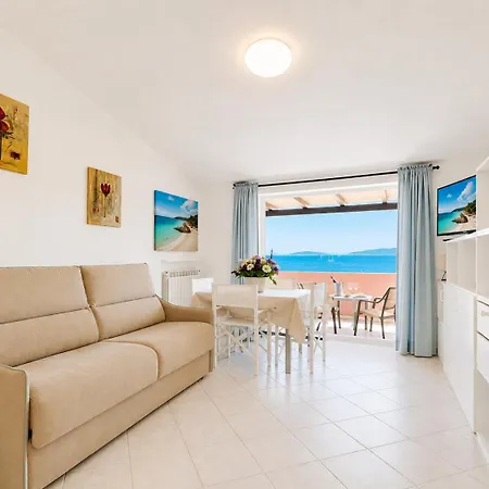 Sea View Two Bedroom Cb And G With Pool 200m From The Semesterbostad Baja Sardinia